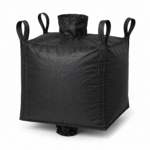 Carbon Black Bulk Bag - 42x42x55 FIBC | 2,205 lb SWL