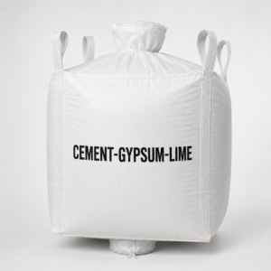 Cement-Gypsum-Lime Bulk Bag 35x35x45 | 2205 lb SWL