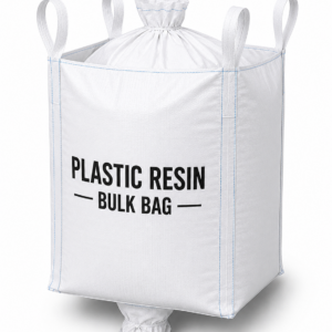 Plastic Resin Bulk Bag – 40x40x50 FIBC | 2,205 lb SWL