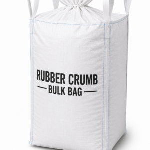 Rubber Crumb Bulk Bag – 40x40x70 FIBC | 2,205 lb SWL