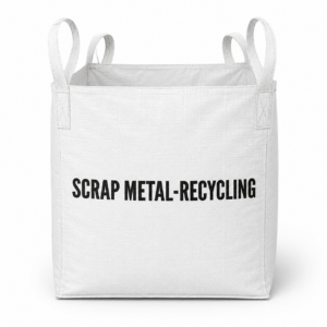 Scrap Meta-Recycling Bulk Bag - 35x35x35 | 2,205 lb SWL