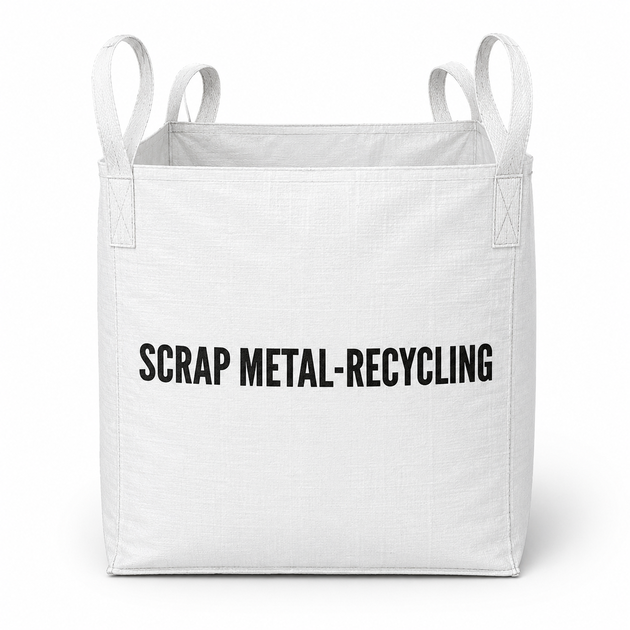 Scrap Meta-Recycling Bulk Bag - 35x35x35 | 2,205 lb SWL
